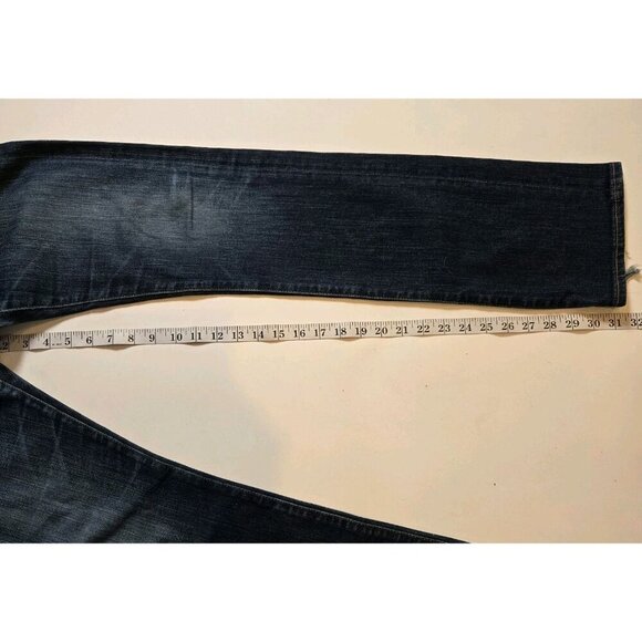 AG Adriano Goldschmied The Tomboy Relaxed Straight Jeans Womens 26R Dark Wash US - Picture 5 of 8